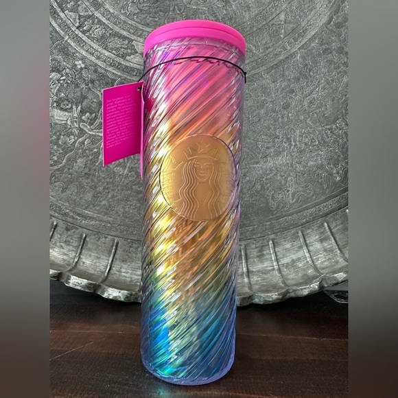 NWT TIM SINGLETON STARBUCKS PRIDE 2023 COLLECTION TUMBLER - Picture 1 of 3